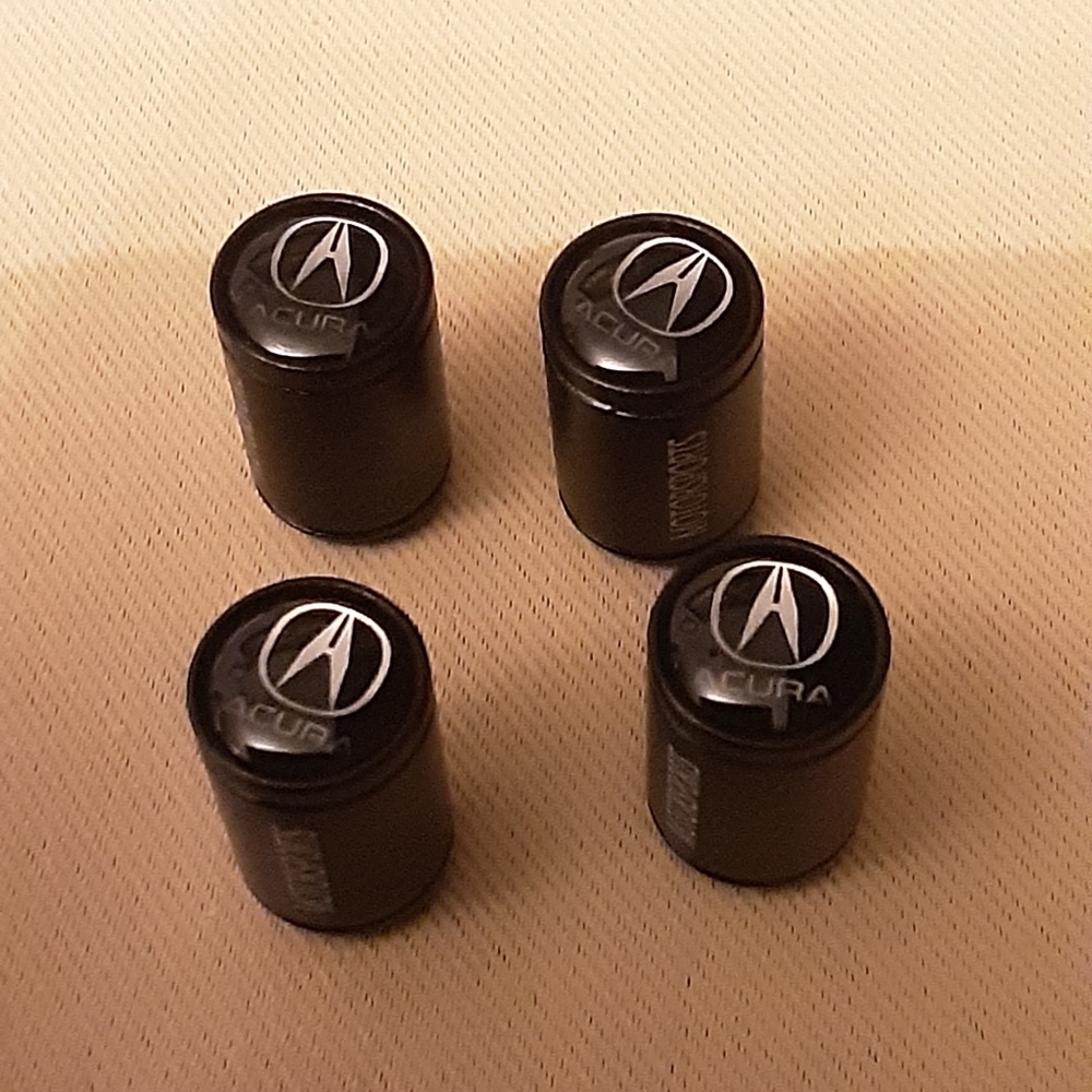4pcs metal valve stems caps for Acura (355)